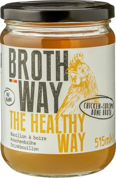 Brothway Drinkbouillon Kip Kurkuma (515 ml)