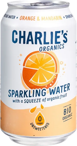 Charlie's Sparkling Water Orange Mandarin (330 ml)