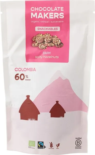 Chocolatemakers Snackables Hazelnoot (100 gr)