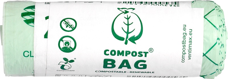 Compost Bag Afvalzak Composteerbaar 10L (20 stuks)