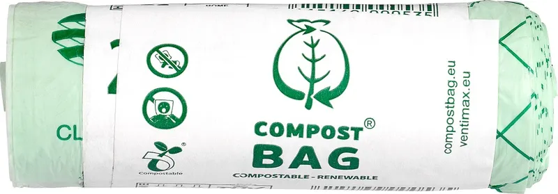 Compost Bag Afvalzak Composteerbaar 10L (20 stuks)
