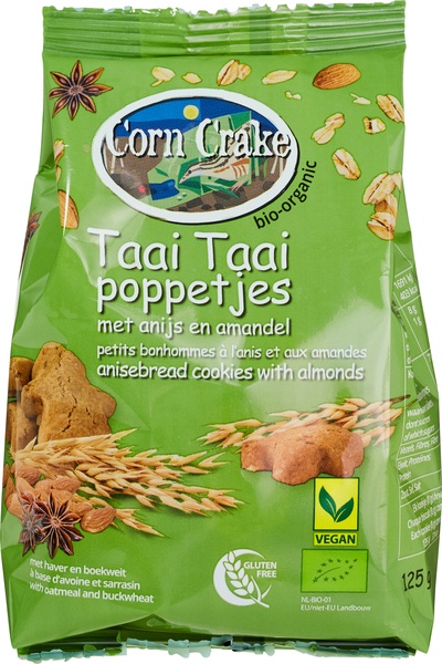 Corn Crake Taai Taai Poppetjes (125 gr)