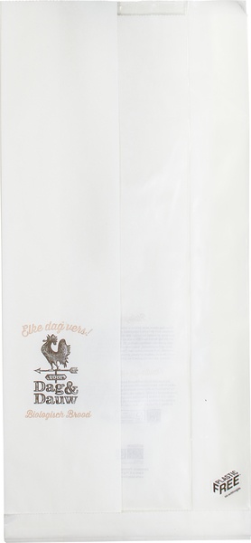 Dag en Dauw Broodzak  Met Zijvenster (1 stuk)