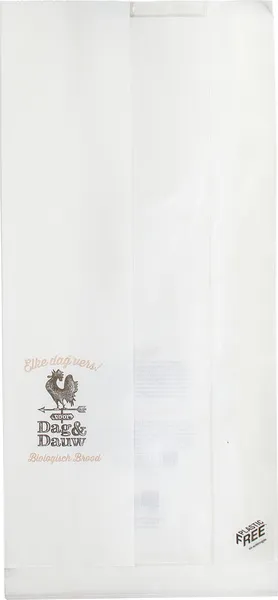 Dag en Dauw Broodzak  Met Zijvenster (1 stuk)