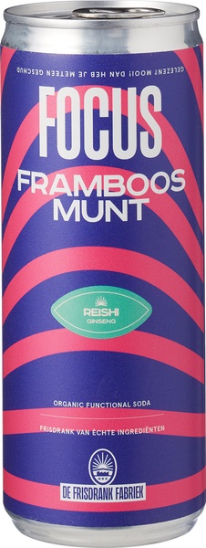 De Frisdrank Fabriek Frisdrank Framboos Munt (250 ml)