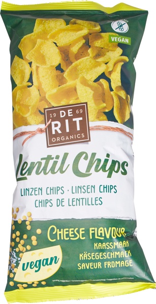De Rit Linzenchips Vegan Cheese (75 gr)