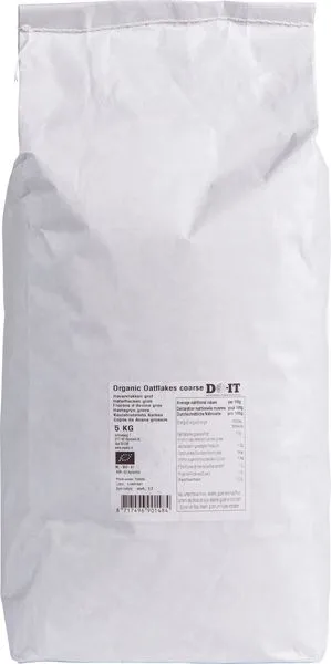 DO IT Organic Havervlokken (5 kilo)