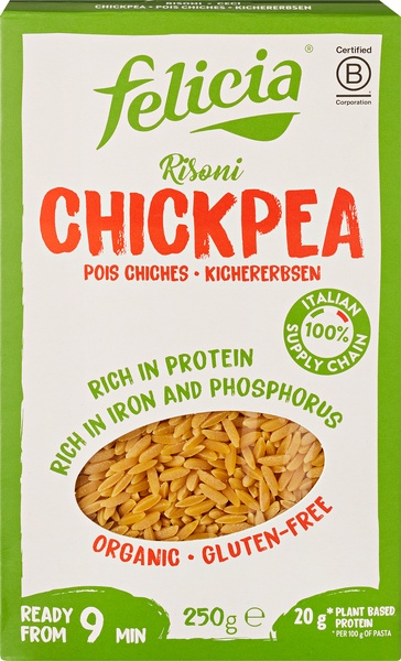 Felicia Risoni Kikkererwt Glutenvrij (250 gr)