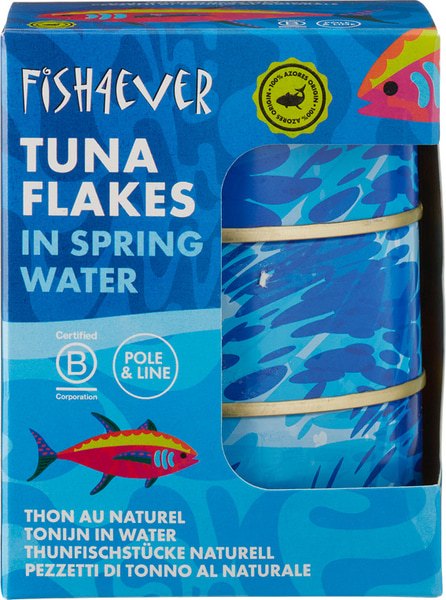 Fish 4 Ever Tonijnstukken In Water (3 stuks)