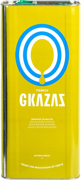 Gkazas Olijfolie Extra Vierge Grieks (5000 ml)