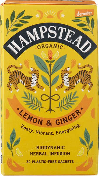 Hampstead Tea Kruidenthee Citroen & Gember (40 gr)