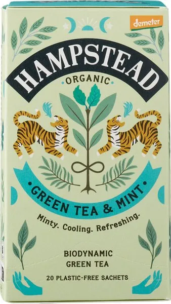 Hampstead Tea Groene Thee Met Munt (40 gr)