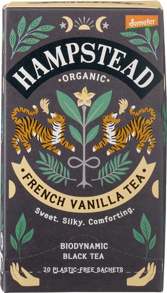 Hampstead Tea Zwarte Thee Met Vanille (40 gr)