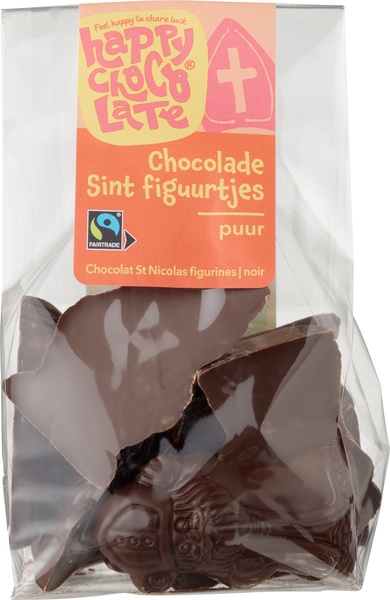Happy Chocolate Sintfiguren Puur (115 gr)