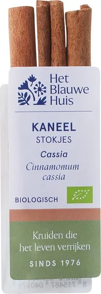 Het Blauwe Huis Kaneelstokjes (10 gr)