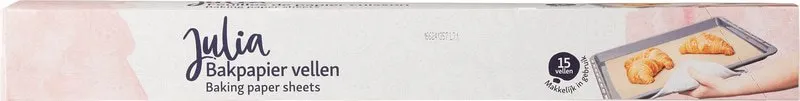 Julia Bakpapier (15 stuks)