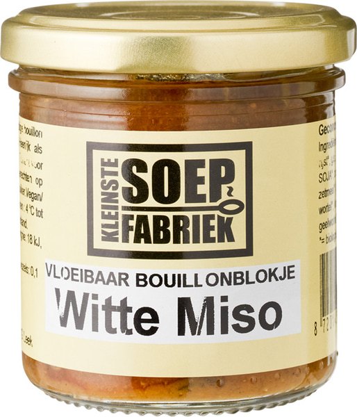 Kleinstesoepfabriek Bouillonblokje Vloeibaar Miso (150 ml)