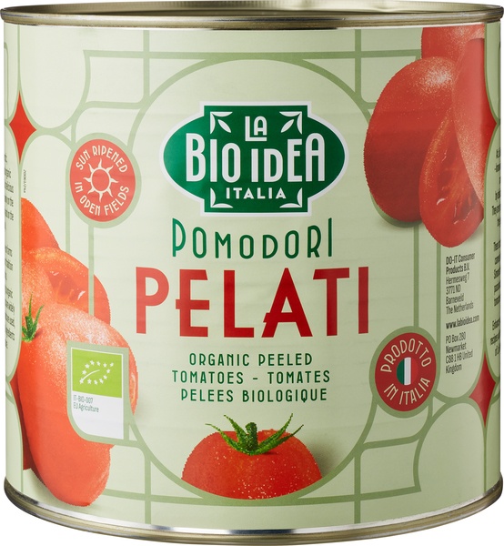La Bio Idea Tomaten Gepeld (2,5 kilo)