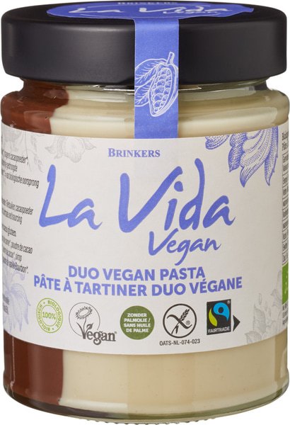 La Vida Vegan Chocoladepasta Duo (270 gr)