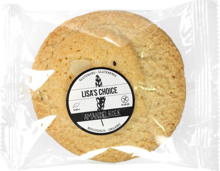 Lisa's Choice Amandelkoek Glutenvrij (45 gr)