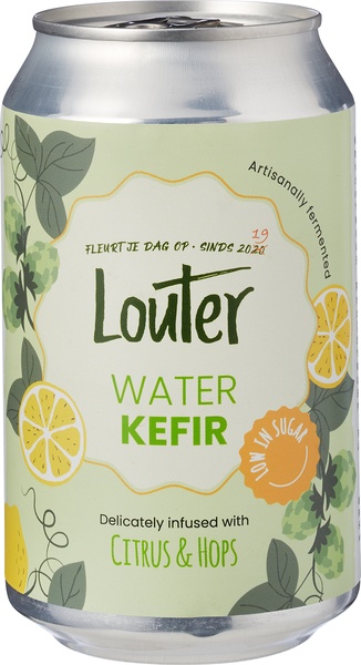 Louter Waterkefir Citrus Hop (330 ml)