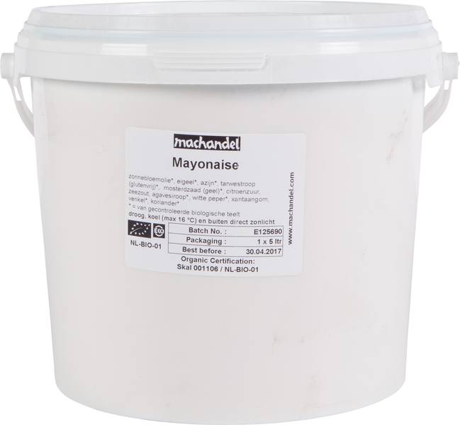 Machandel Mayonaise Emmer 5 Liter (5000 ml)
