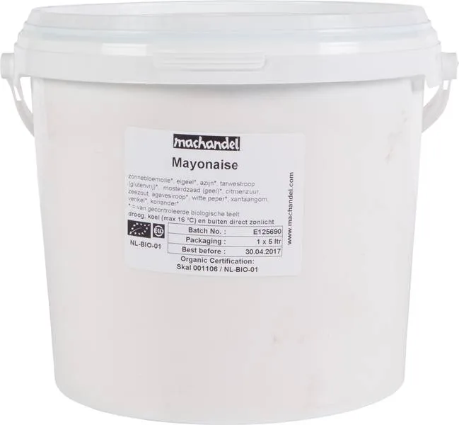 Machandel Mayonaise Emmer 5 Liter (5000 ml)