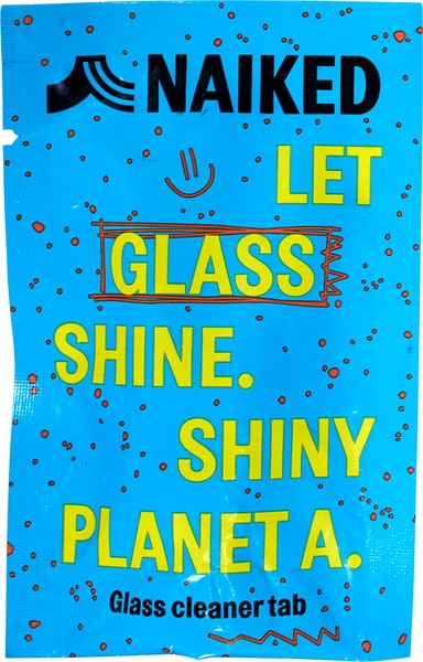 Naiked Glasreiniger Eco Tablet (1 stuk)