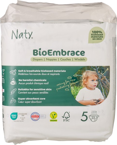 Naty Luiers Maat 5 (11-25 Kg) (22 stuks)