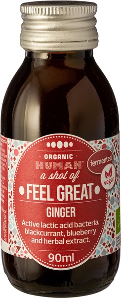 Organic Human Shot Gember (90 ml)