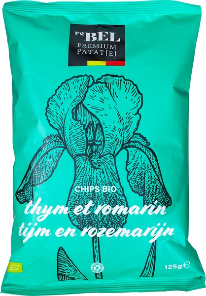 reBEL Aardappelchips Tijm-Rozemarijn (125 gr)
