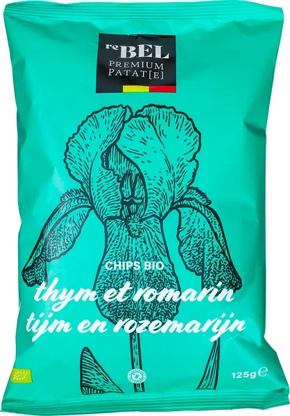 reBEL Aardappelchips Tijm-Rozemarijn (125 gr)