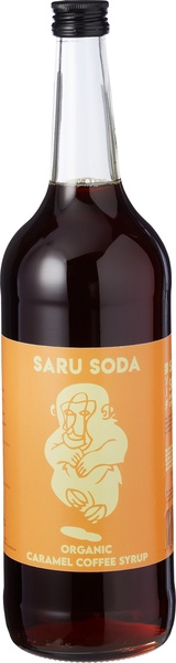 Saru Soda Siroop Caramel Koffie (1000 ml)