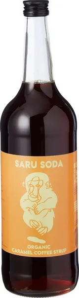 Saru Soda Siroop Caramel Koffie (1000 ml)