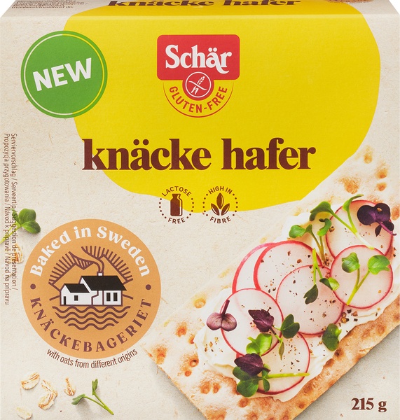 Schär Knäckebrood Haver Glutenvrij (215 gr)