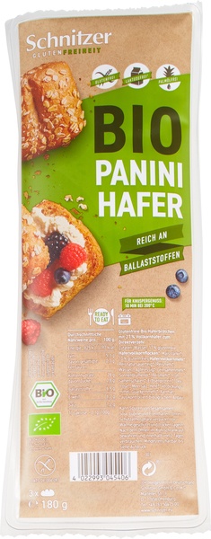 Schnitzer Panini Hafer Glutenvrij (180 gr)