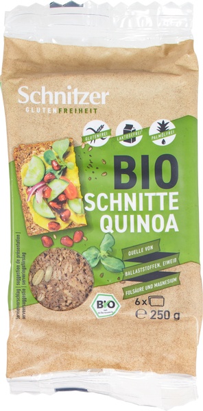 Schnitzer Quinoabrood Glutenvrij (250 gr)