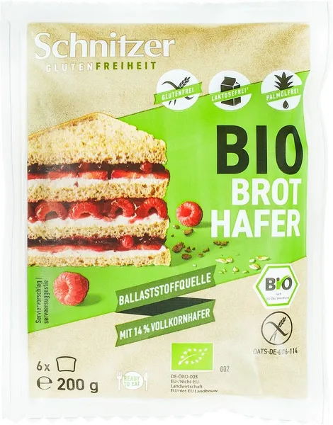 Schnitzer Haverbrood Glutenvrij (200 gr)