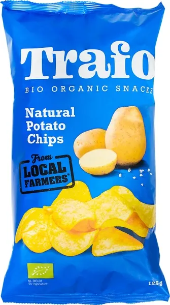 Trafo Aardappelchips Gezouten (125 gr)