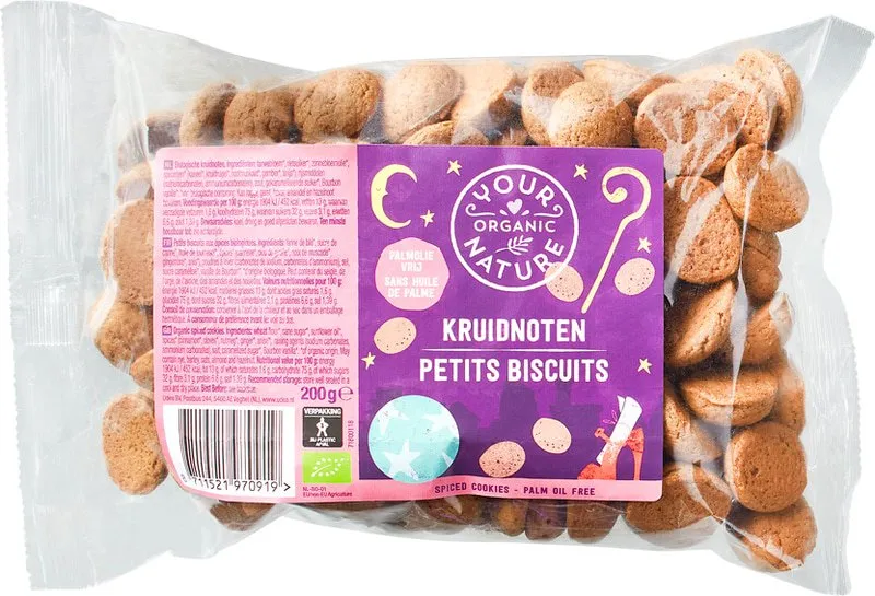 Your Organic Nature Kruidnoten Palmolievrij (200 gr)