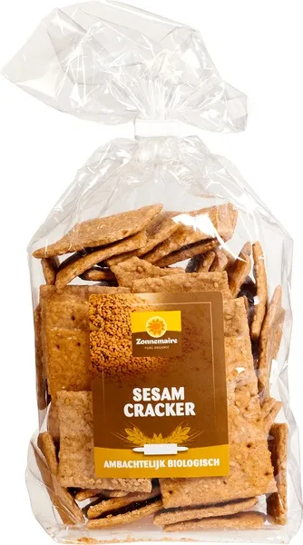 Zonnemaire Cracker Volkoren Sesam (300 gr)