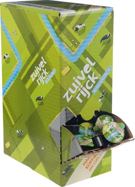 Zuivelrijck Koffiemelkcups Halfvol (200 stuks)