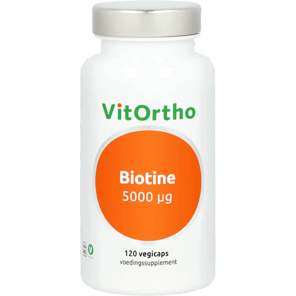 VitOrtho Biotine 5000mcg (120 vega capsules)
