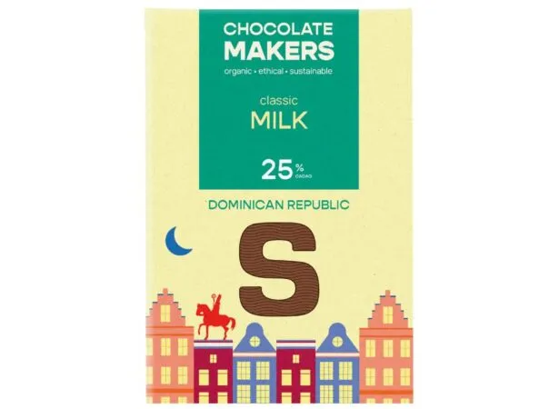 Chocolatemakers Chocoladeletter Melk 25% Cacao (100 gr)