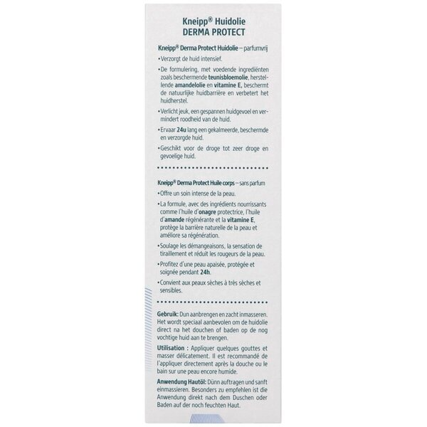 Kneipp Body Oil Derma Protect (Met Pompje) (100 ml) - image 2