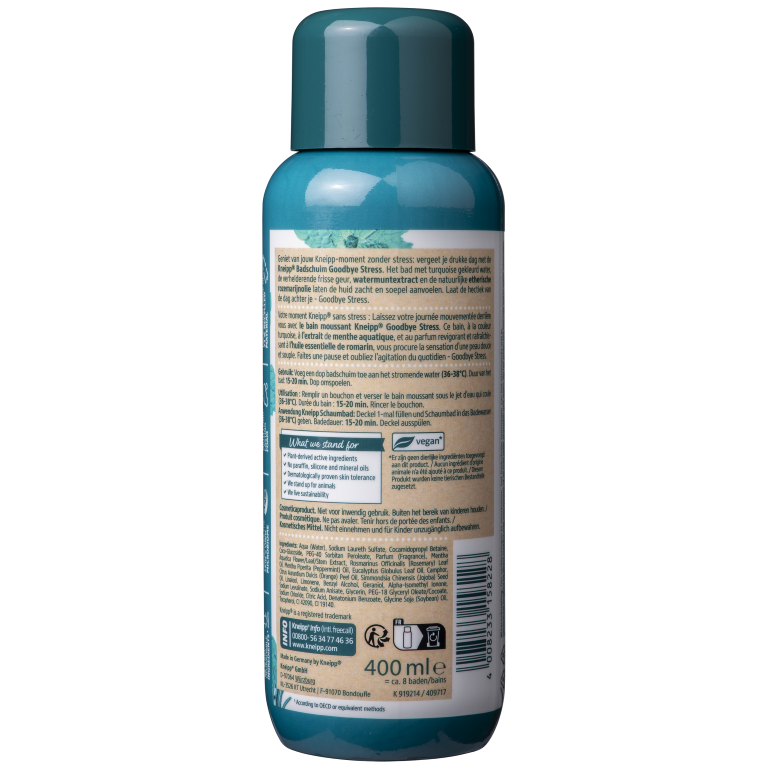 Kneipp Badschuim goodbye stress (400 ml)