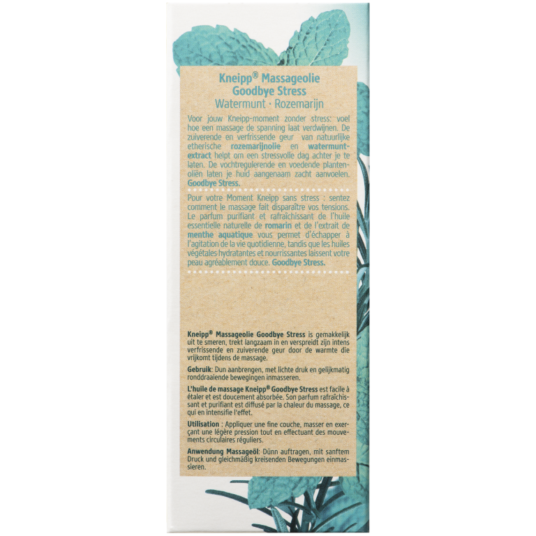 Kneipp Massageolie goodbye stress (100 ml) - image 3