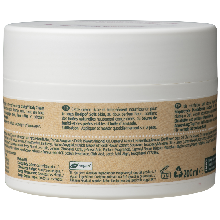Kneipp Nourishing body creme soft skin (200 ml)