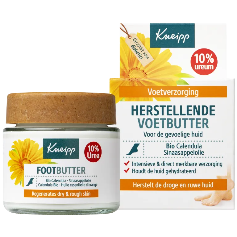 Kneipp Foot care voetbutter calendula sinaasappelolie (100 ml)