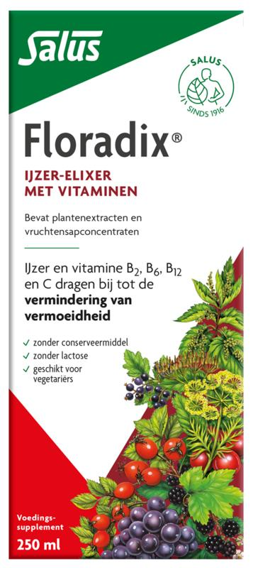 Salus Floradix ijzer elixer (250 ml)